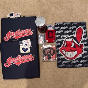 Cleveland Indians Fan Collection, NEW, Lot of 8 Items